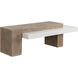 Herriot 56 X 28 inch Light Brown / Summer Sand Outdoor Coffee Table